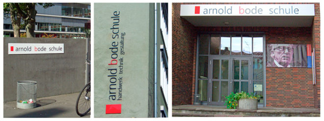 logos im aussenbereich