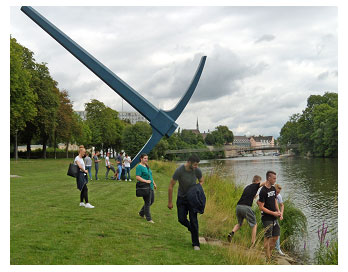 Die Spitzhacke am Fuldaufer