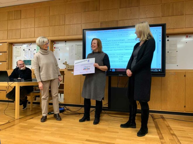 Spendenübergabe 2022