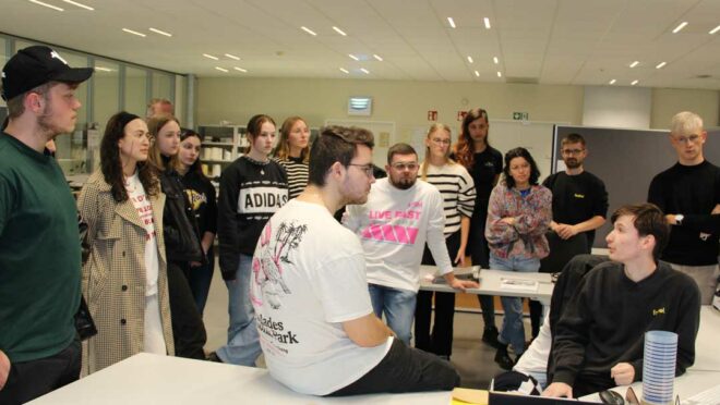 MED auf Exkursion zur Firma Faubel Melsungen 2023