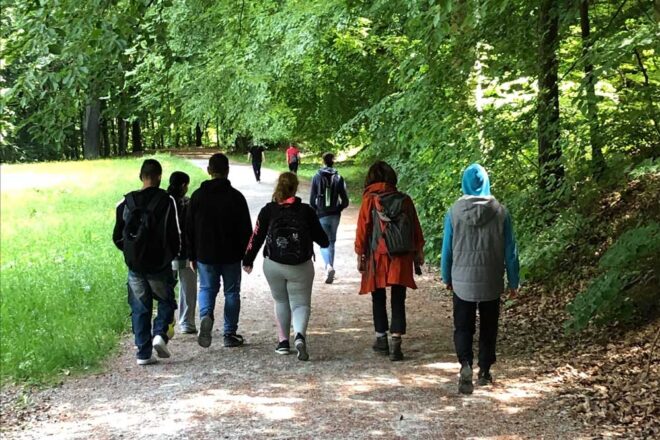 Impression Kasseler Werkstatt Exkursion zum Herkules