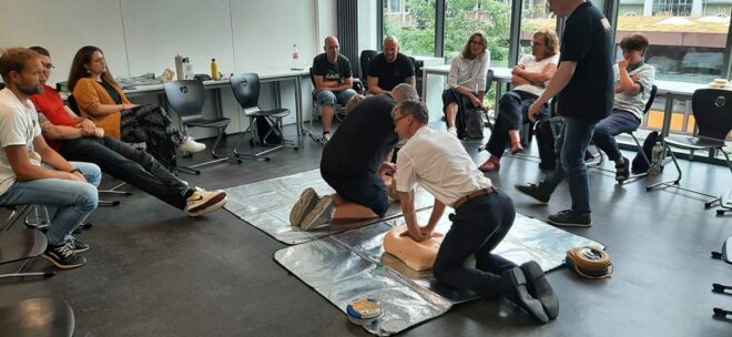Impressionen Erste Hilfe Auffrischung 2025