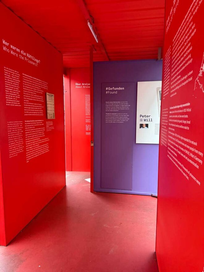 Impressionen von der Wanderausstellung #Stolen Memory an der ABS 2025