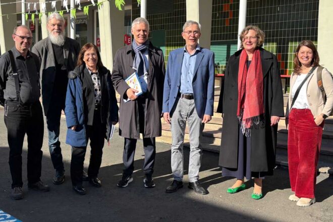 Impression Besuch Staatssekretär an der ABS 2026